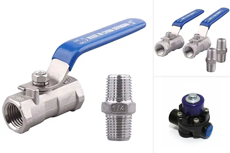 Detailed view of Best 1/4 Inch NPT Port Valves
