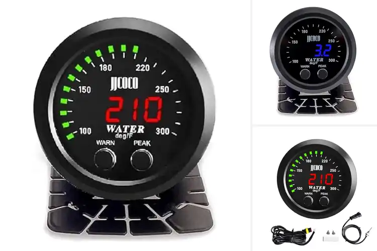 Detailed view of Best 1/8NPT Sensor Car Digital Temperature Gauge