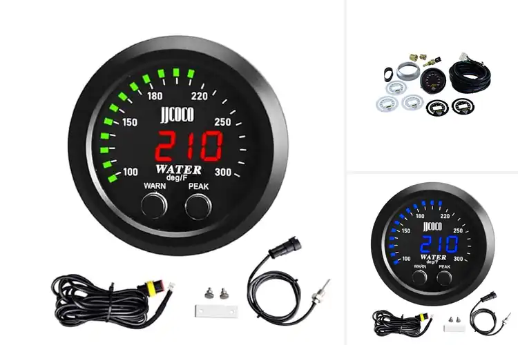 Detailed view of Best 100-300F Car Thermometer Gauge