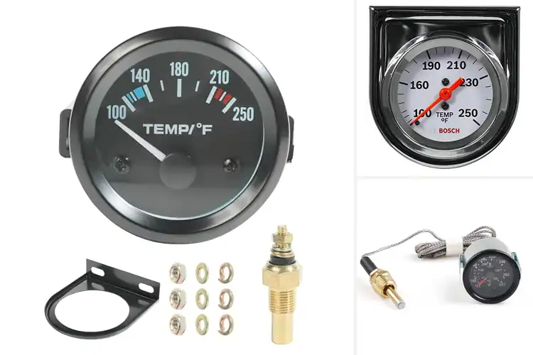Detailed view of Best 2Inch Car Temperature Gauge