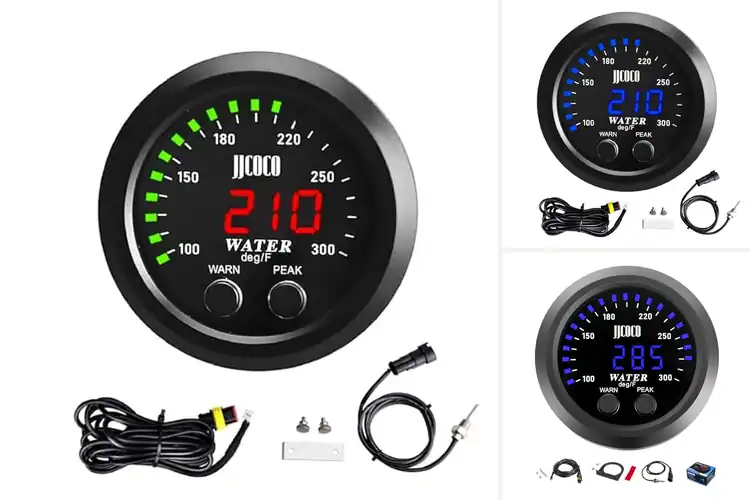 Detailed view of Best Alarm Enabled Water Temperature Gauge