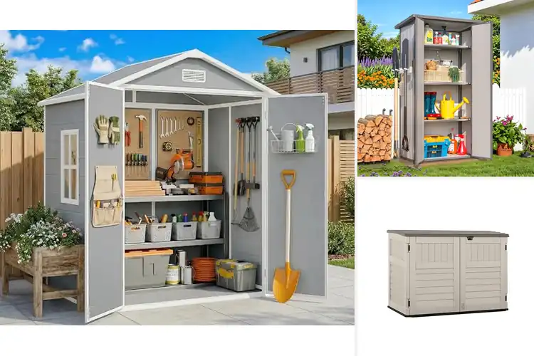 Detailed view of Best All-Weather Resin Sheds
