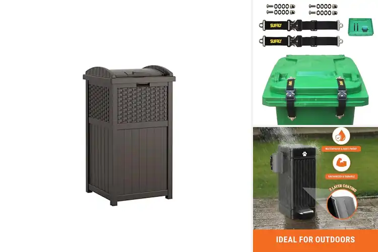Detailed view of Best Animal Garbage Containers