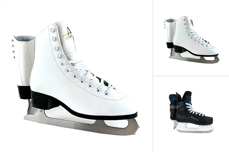 Detailed view of Best Athletic Ice Skates
