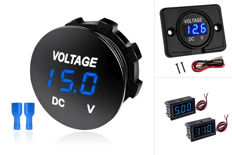 Detailed view of Best Automotive Blue Display Gauges