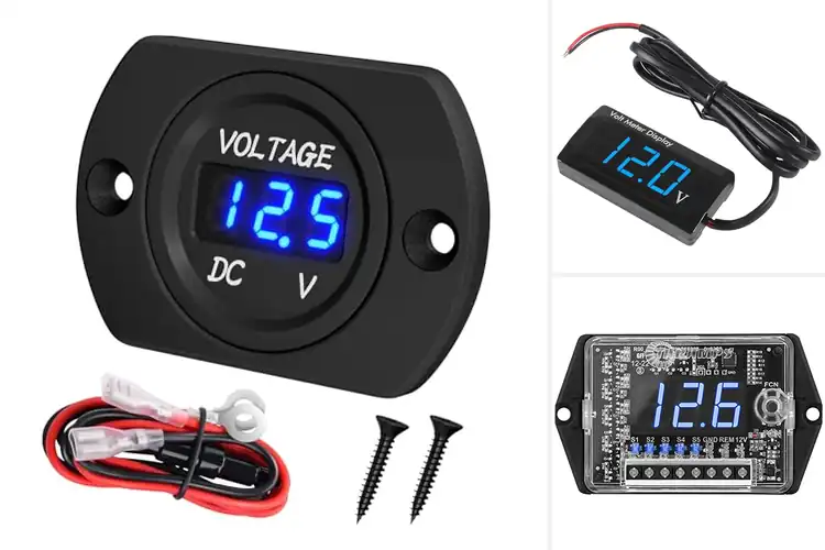 Detailed view of Best Blue Digital Car Meters