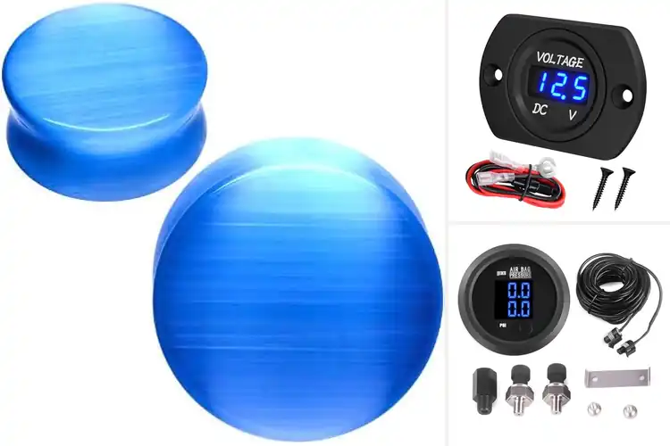 Detailed view of Best Blue Display Gauges