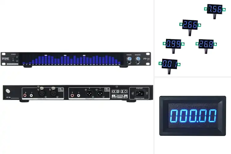 Detailed view of Best Blue Display Meters