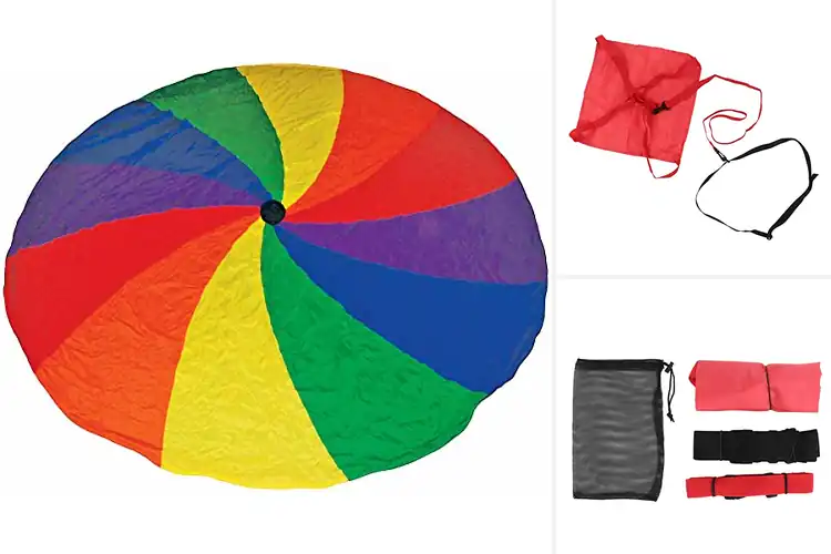 Detailed view of Best Brightly Colored Parachutes