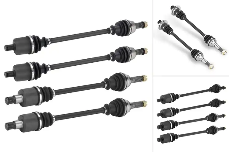 Detailed view of Best Chromoly Steel CV Axles
