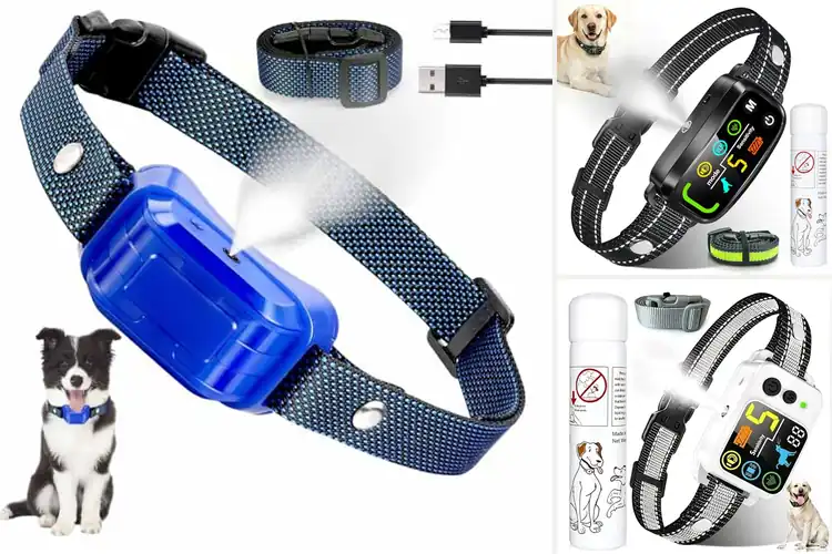Detailed view of Best Citronella Bark Collars