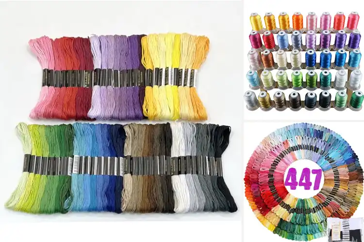 Detailed view of Best Color Thread Sets For Embroidery