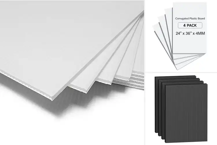 Detailed view of Best Coroplast Board Cutouts