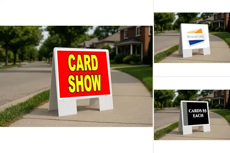 Detailed view of Best Coroplast Cards