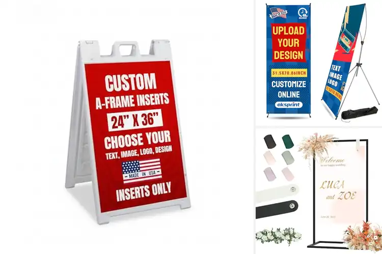 Detailed view of Best Custom Event Signs