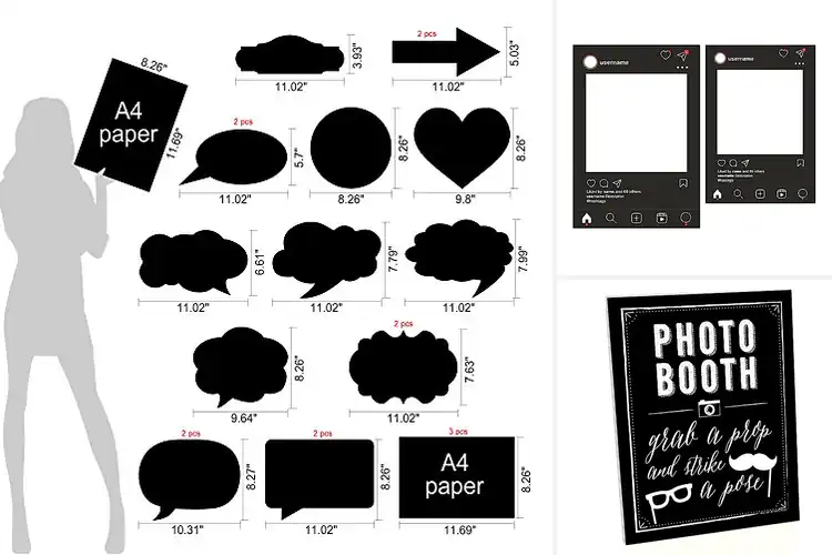 Detailed view of Best Custom Photo Booth Signs