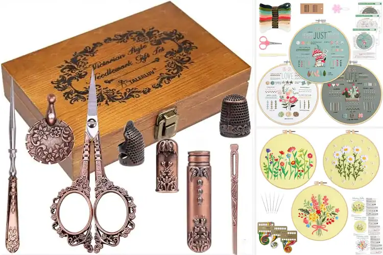 Detailed view of Best Embroidery Gift Sets for Enthusiasts