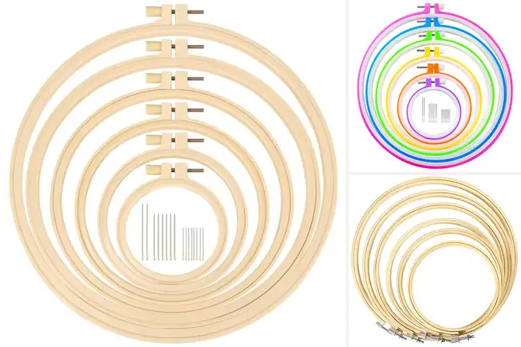 Detailed view of Best Embroidery Hoops Sets: Elevate Your Crafting Experience