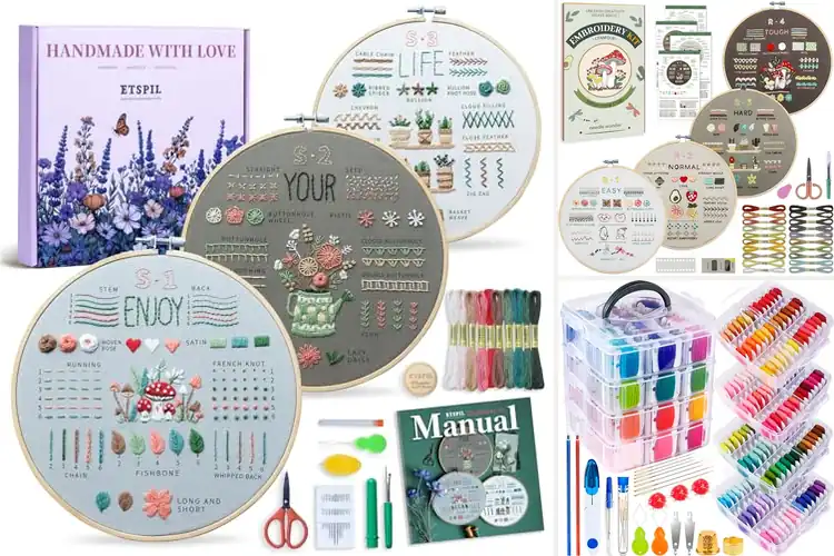 Detailed view of Best Embroidery Kits