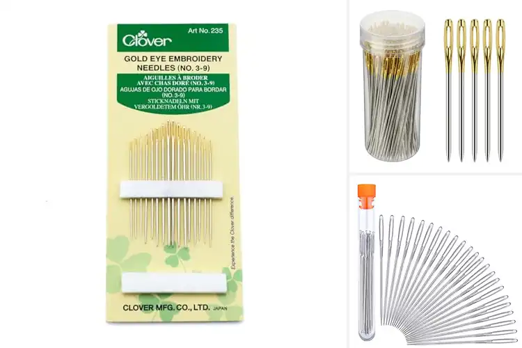 Detailed view of Best Embroidery Needles Packs
