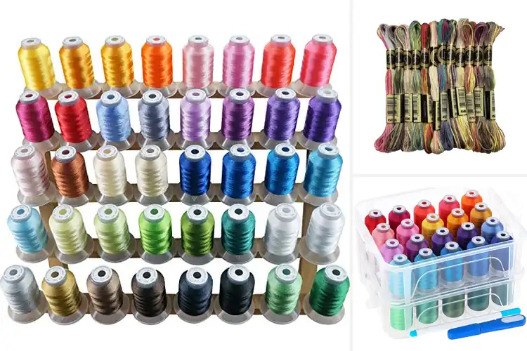 Detailed view of Best Embroidery Thread Bundles For Beginners