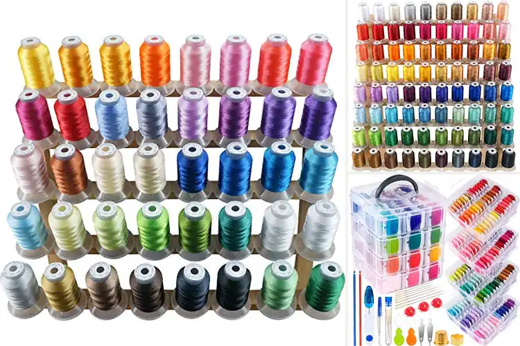 Detailed view of Best Embroidery Thread Bundles