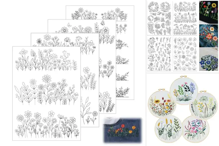 Detailed view of Best Floral Embroidery Designs