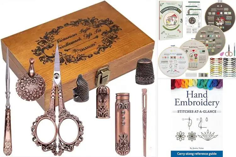 Detailed view of Best Gift For Embroidery Lovers