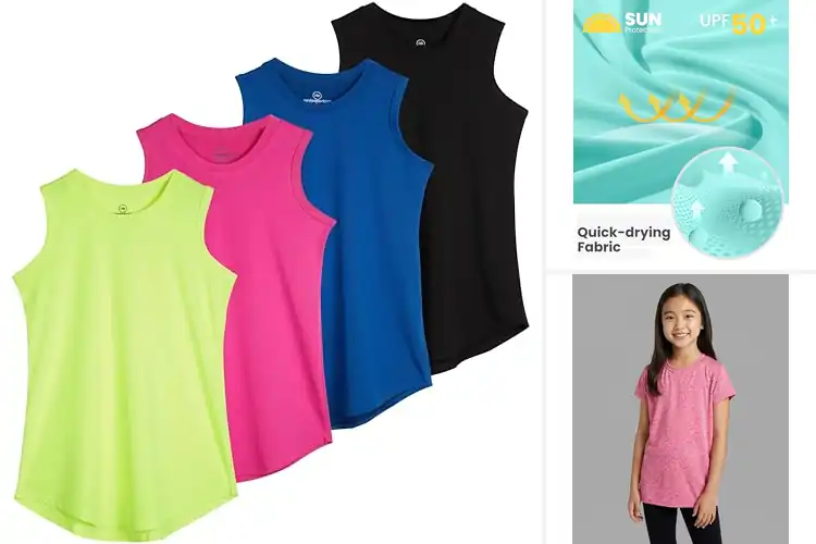Detailed view of Best Girls’ Activewear Tops: Top 10 Picks for Active Girls
