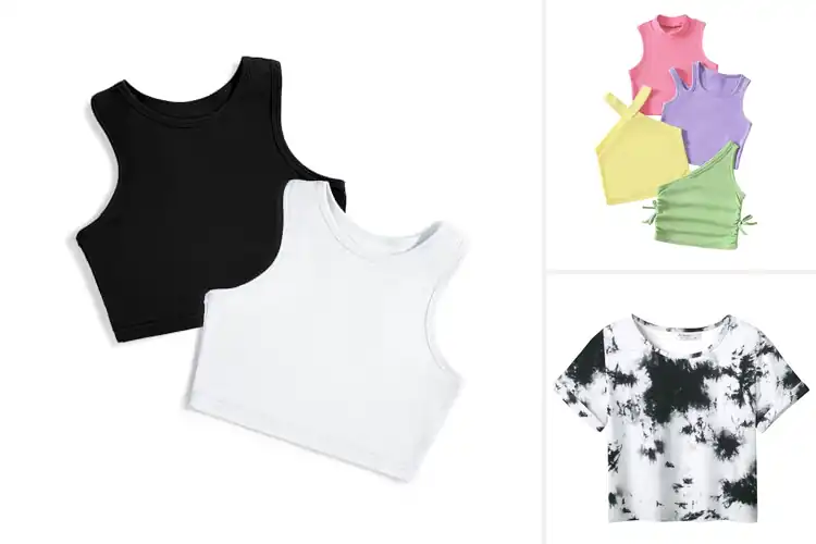 Detailed view of Best Girls’ Crop Tops: 10 Stylish & Comfy Must-Haves