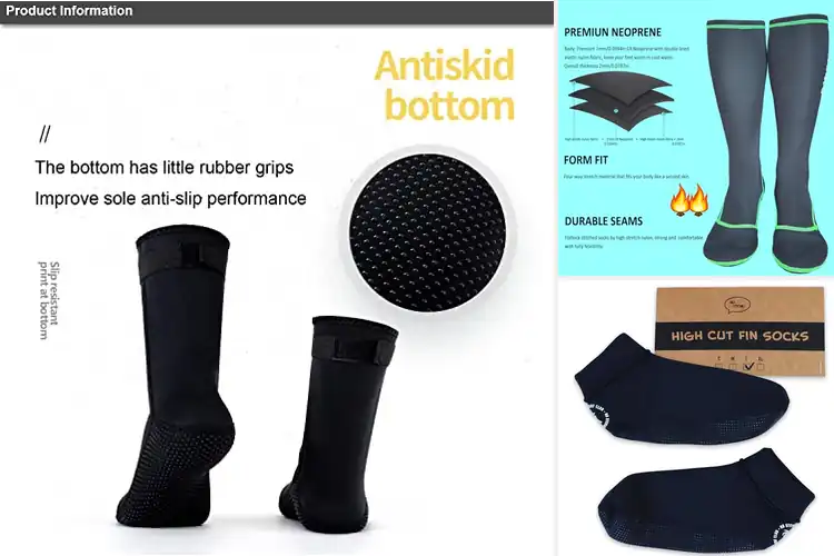 Detailed view of Best High Performance Dive Socks