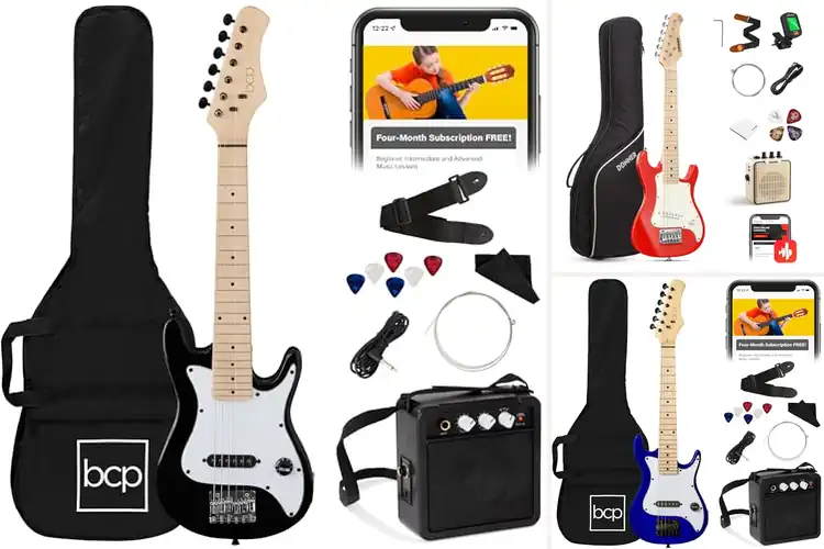 Detailed view of Best Kids Electric Guitar Set