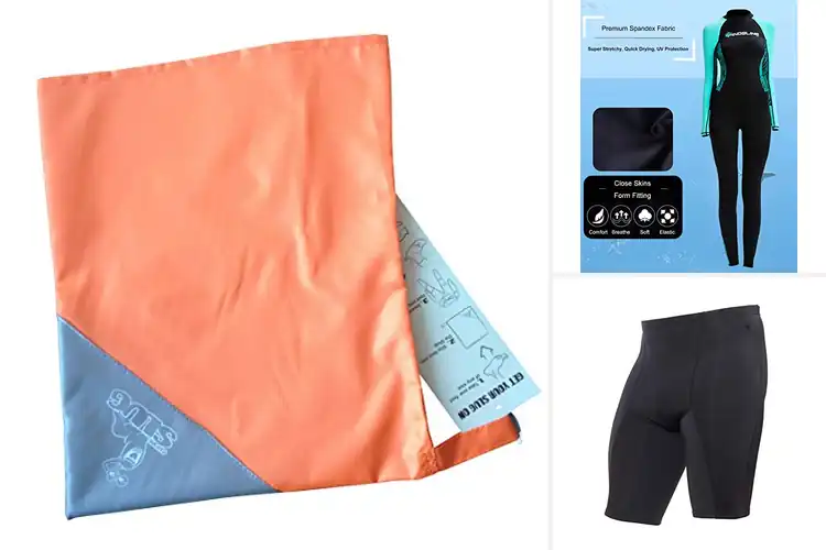Detailed view of Best Layering Ready Wet Suit Accessories