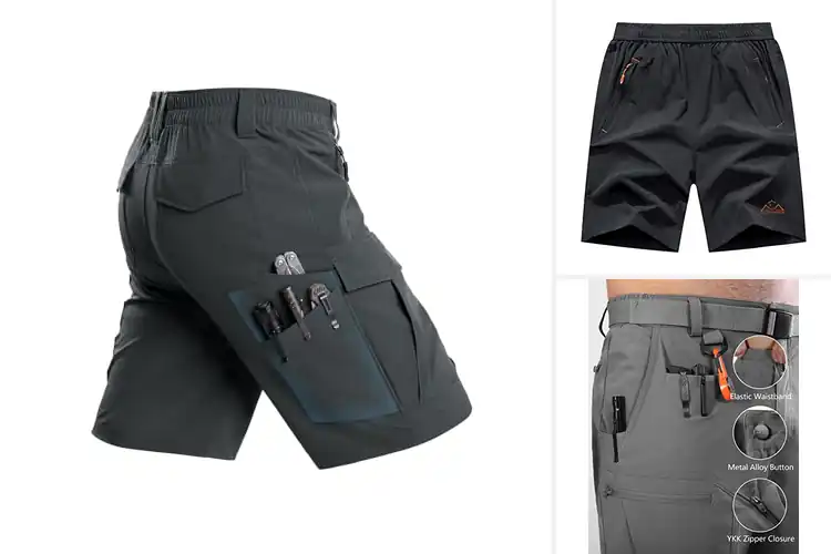 Detailed view of Best Men’s Hiking Shorts