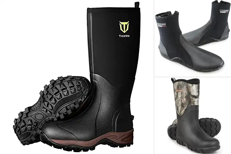 Detailed view of Best Neoprene Boots