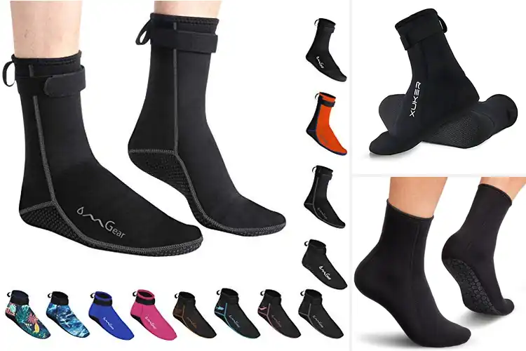 Detailed view of Best Neoprene Socks
