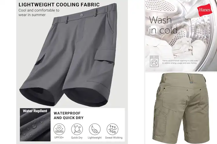 Detailed view of Best Pockets-Enhance Short-Utility Shorts
