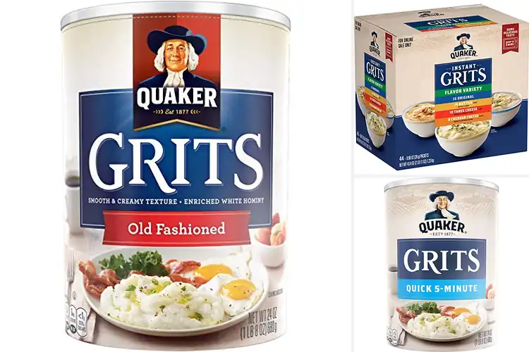 Detailed view of Best Quaker Grits