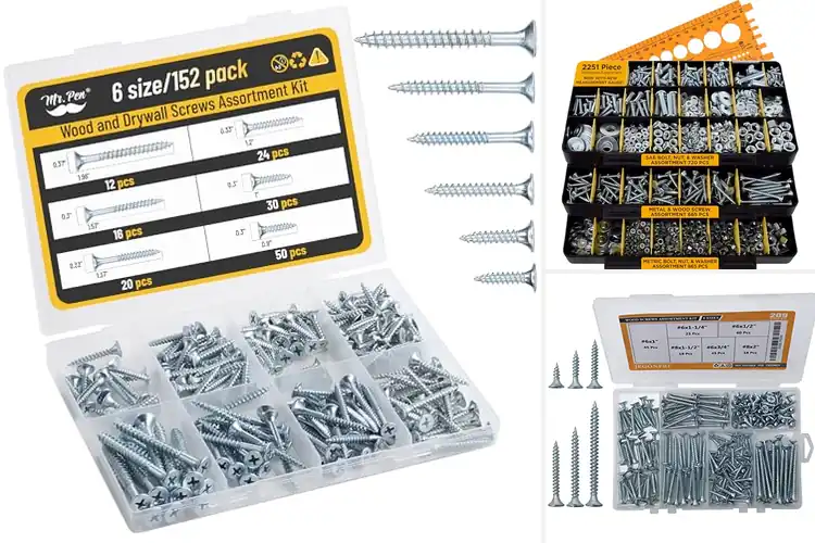Detailed view of Best Screw Sets