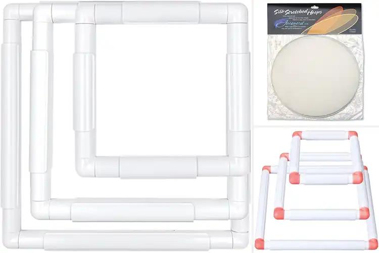 Detailed view of Best Silk Painting Frames