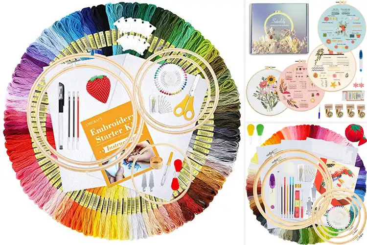 Detailed view of Best Starter Embroidery Sets