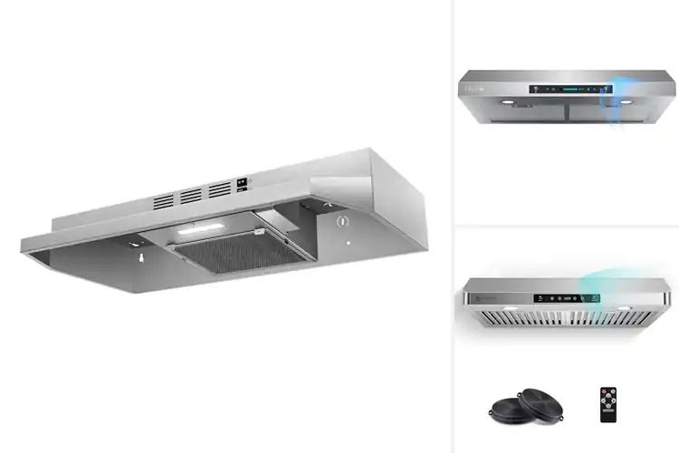Detailed view of Best Under Cabinet Hoods