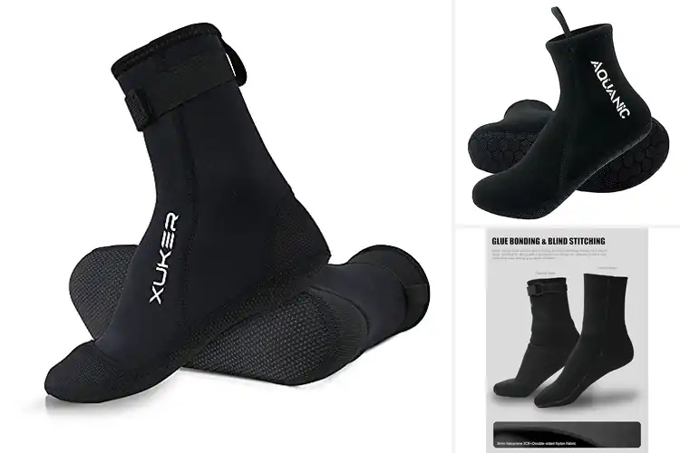 Detailed view of Best Warmth Providing Dive Socks For Water Activities