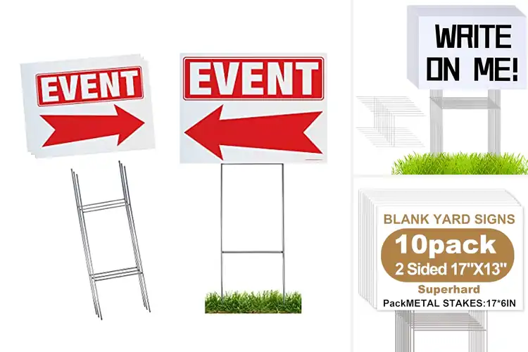 Detailed view of Best Waterproof Event Signs