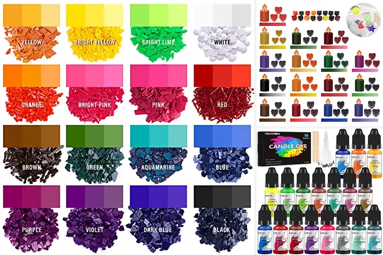 Detailed view of Best Wax Dyes For Candles
