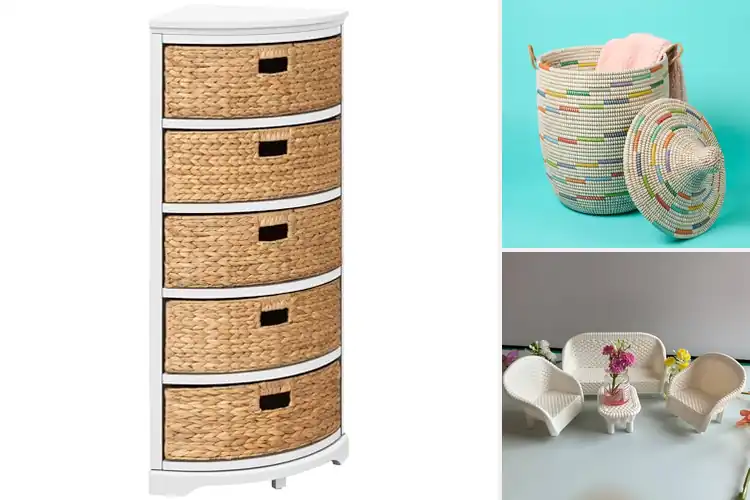 Detailed view of Best White Wicker Patterns: Timeless Elegance for Your Home