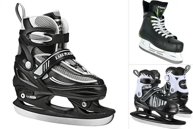 Detailed view of Best Youth Ice Hockey Skates