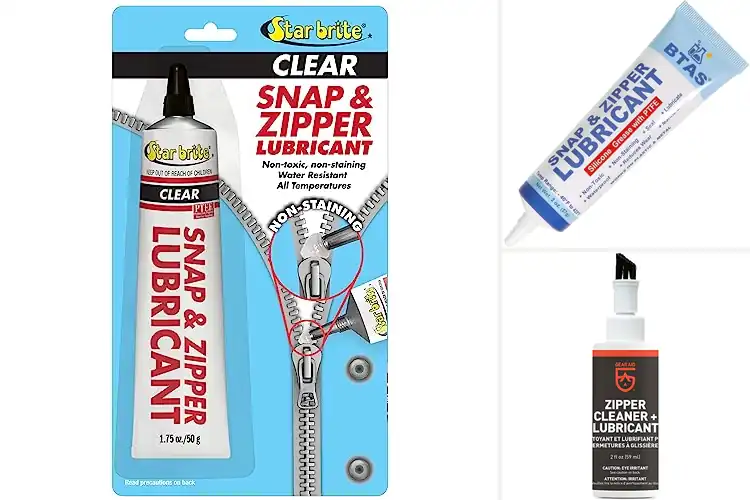Detailed view of Best Zipper Lubricants